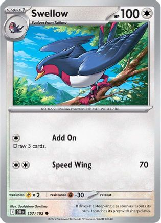 Swellow - 157/182 SV10 Destined Rivals - Common
