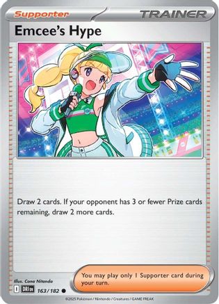 Emcee's Hype - 163/182 SV10 Destined Rivals - Common