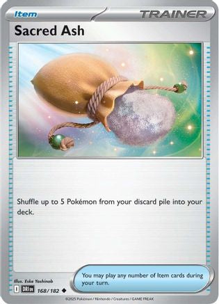Sacred Ash - 168/182 SV10 Destined Rivals - Uncommon