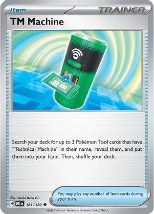 TM Machine - 181/182 SV10 Destined Rivals - Uncommon
