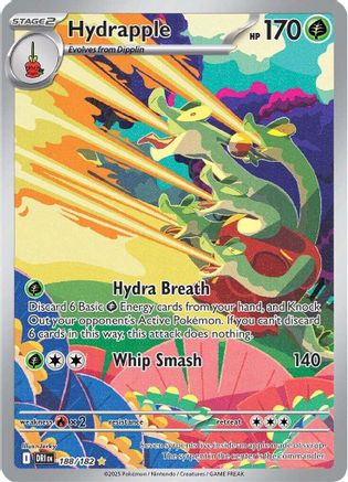 Hydrapple - 188/182 - Holofoil SV10 Destined Rivals - Illustration Rare