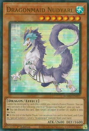 Dragonmaid Nudyarl (BLMM-EN057) - Battles of Legend: Monster Mayhem 1st Edition