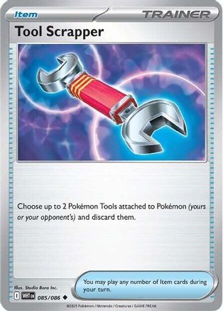 Tool Scrapper - 085/086 SV White Flare - Uncommon