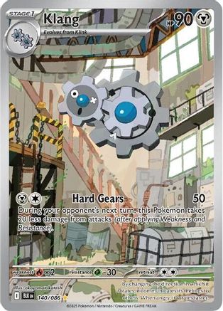 Klang - 140/086 - Holofoil SV Black Bolt - Illustration Rare