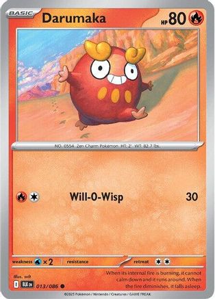 Darumaka - 013/086 SV Black Bolt - Common
