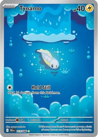 Tynamo - 113/086 - Holofoil SV Black Bolt - Illustration Rare