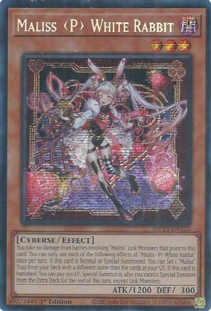 Maliss P White Rabbit (MP25-EN122) - 2025 Mega-Pack 1st Edition