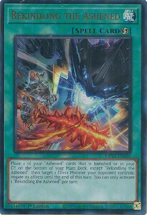 Rekindling the Ashened (MP25-EN205) - 2025 Mega-Pack 1st Edition