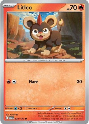Litleo - 023/132 ME01 Mega Evolution - Common