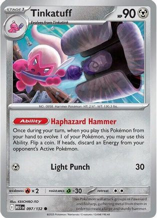 Tinkatuff - 097/132 ME01 Mega Evolution - Common