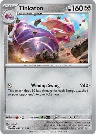 Tinkaton - 098/132 ME01 Mega Evolution - Uncommon