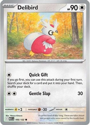 Delibird - 105/132 ME01 Mega Evolution - Common