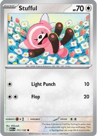 Stufful - 111/132 ME01 Mega Evolution - Common
