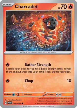 Charcadet 019/094 ME02 Phantasmal Flames - Common