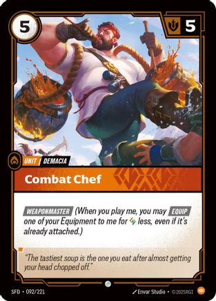 Combat Chef (092/221) - Spiritforged