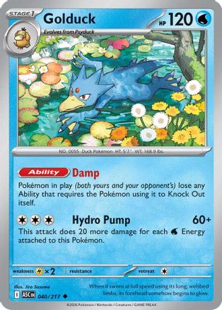 Golduck 040/217 ME Ascended Heroes - Uncommon