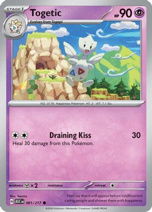 Togetic 081/217 ME Ascended Heroes - Common