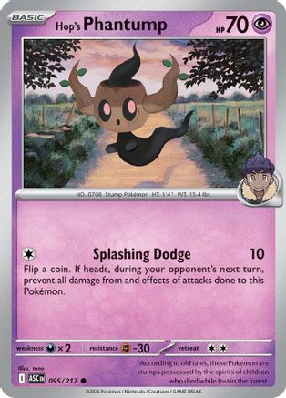 Hop's Phantump 095/217 ME Ascended Heroes - Common