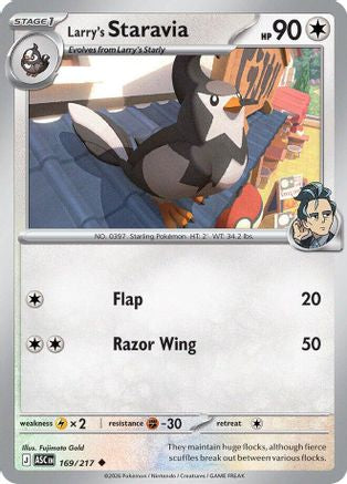 Larry's Staravia 169/217 ME Ascended Heroes - Uncommon