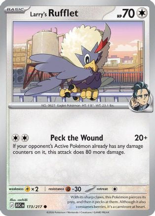 Larry's Rufflet 173/217 ME Ascended Heroes - Common