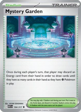 Mystery Garden 194/217 ME Ascended Heroes - Uncommon