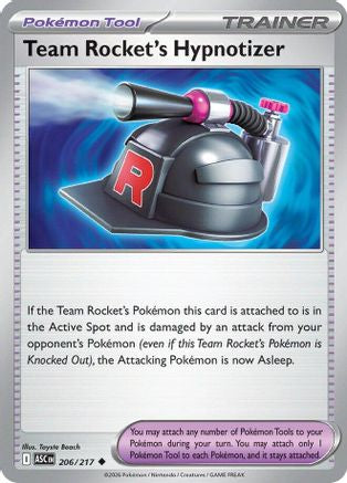 Team Rocket's Hypnotizer 206/217 ME Ascended Heroes - Uncommon