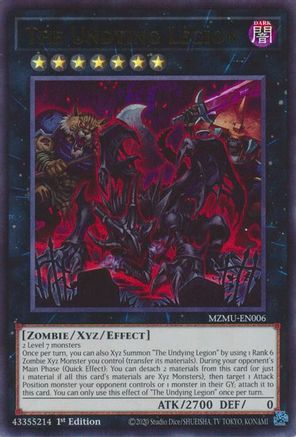 The Undying Legion (MZMU-EN006) - Maze of Muertos 1st Edition