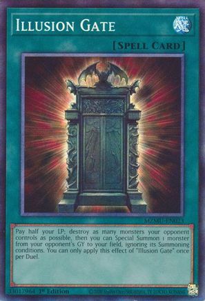 Illusion Gate (Collector's Rare) (MZMU-EN023) - Maze of Muertos 1st Edition