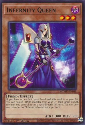 Infernity Queen (MZMU-EN048) - Maze of Muertos 1st Edition
