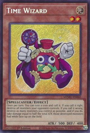 Time Wizard (MZMU-EN060) - Maze of Muertos 1st Edition