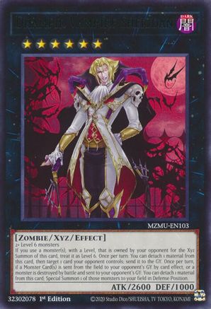 Dhampir Vampire Sheridan (MZMU-EN103) - Maze of Muertos 1st Edition