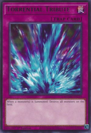 Torrential Tribute (MZMU-EN119) - Maze of Muertos 1st Edition