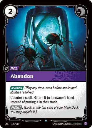 Abandon (131/219) - Unleashed