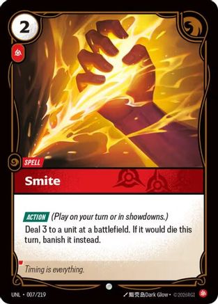 Smite (007/219) - Unleashed