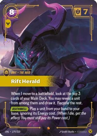 Rift Herald (179/219) - Unleashed Foil