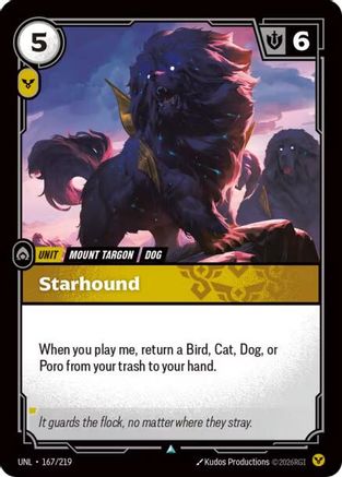 Starhound (167/219) - Unleashed Foil