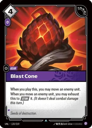 Blast Cone (133/219) - Unleashed