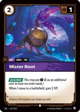 Mister Root (127/219) - Unleashed Foil