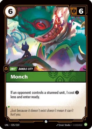 Monch (035/219) - Unleashed Foil