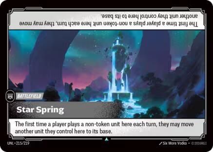 Star Spring (215/219) - Unleashed Foil