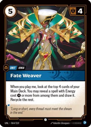 Fate Weaver (064/219) - Unleashed