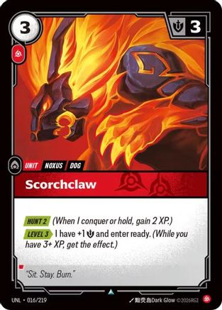 Scorchclaw (016/219) - Unleashed