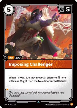 Imposing Challenger (105/219) - Unleashed