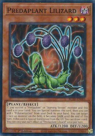 Predaplant Lilizard (BLZD-EN008) - Blazing Dominion 1st Edition