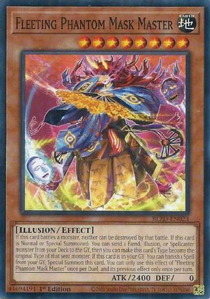 Fleeting Phantom Mask Master (BLZD-EN023) - Blazing Dominion 1st Edition