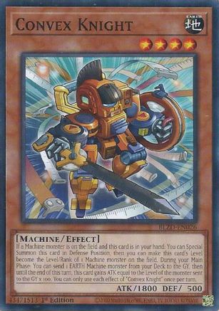 Convex Knight (BLZD-EN026) - Blazing Dominion 1st Edition