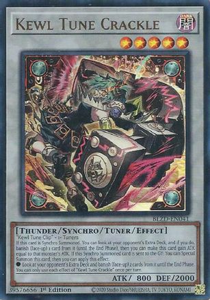 Kewl Tune Crackle (BLZD-EN041) - Blazing Dominion 1st Edition