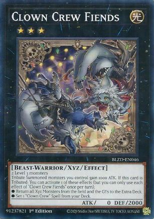 Clown Crew Fiends (BLZD-EN046) - Blazing Dominion 1st Edition