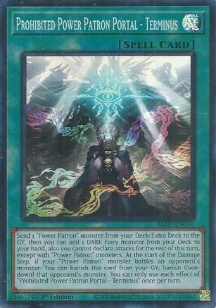 Prohibited Power Patron Portal - Terminus (BLZD-EN056) - Blazing Dominion 1st Edition