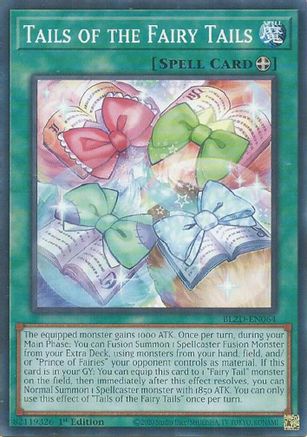 Tails of the Fairy Tails (BLZD-EN064) - Blazing Dominion 1st Edition